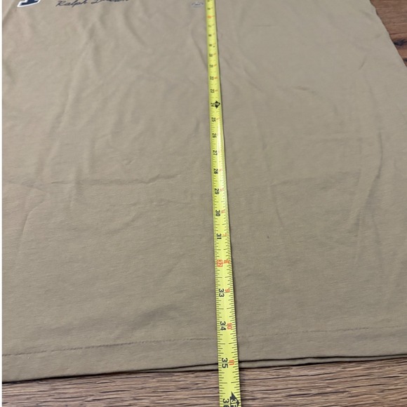Polo Ralph Lauren Mens T Shirt Surrey Tan Short Sleeve Crew Neck Logo 3XLT - Picture 8 of 8